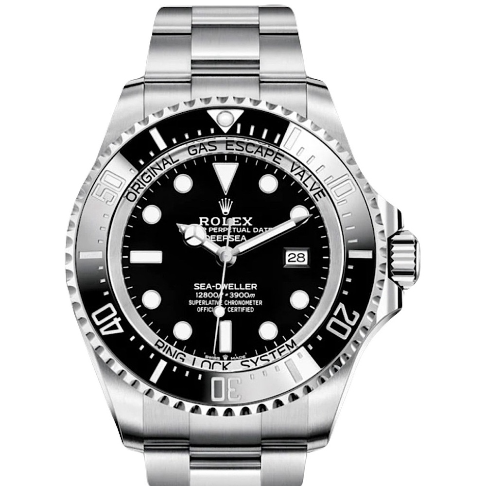 Rolex Sea-Dweller Deepsea 44 Watch - Black Dial (Ref# 126660)